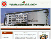 Tablet Screenshot of fima.gov.bd