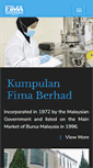 Mobile Screenshot of fima.com.my
