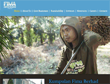 Tablet Screenshot of fima.com.my